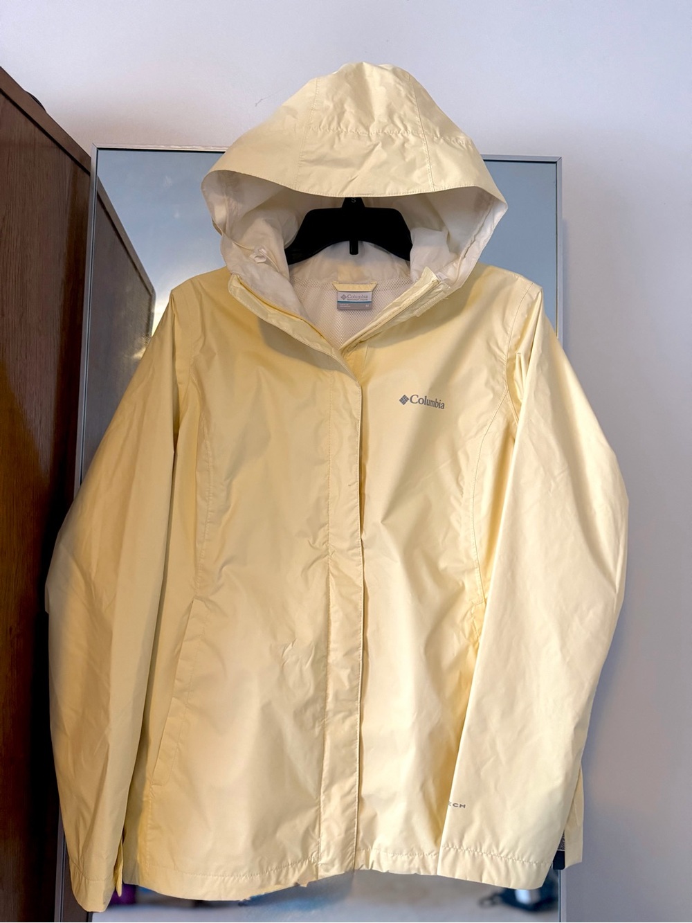 Columbia Arcadia II Waterproof Rain Jacket Women’s Medium Yellow NWT